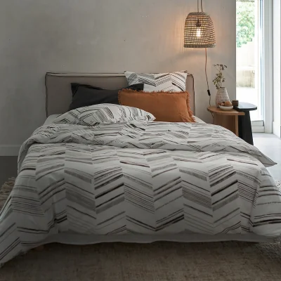 La Redoute Tanessie Herringbone 100% Cotton Duvet Cover