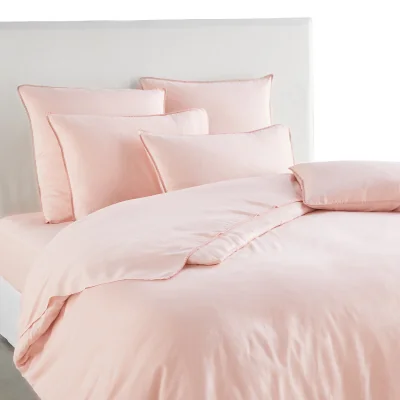 La Redoute Satina Plain Organic Cotton Satin Lyocell 250 Thread Count Duvet Cover