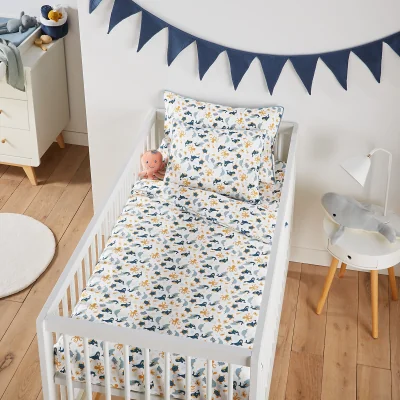 La Redoute Azur Sea Life 100% Cotton Duvet Cover