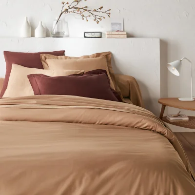 La Redoute Scenario Plain 100% Cotton Duvet Cover