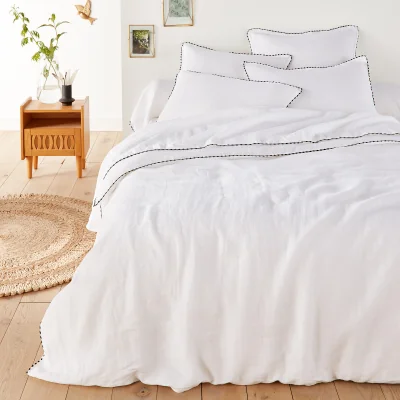 La Redoute Leone 100% Washed Linen Duvet Cover