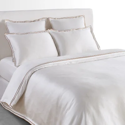 La Redoute Tucci 100% Organic Cotton Satin 300 Thread Count Duvet Cover