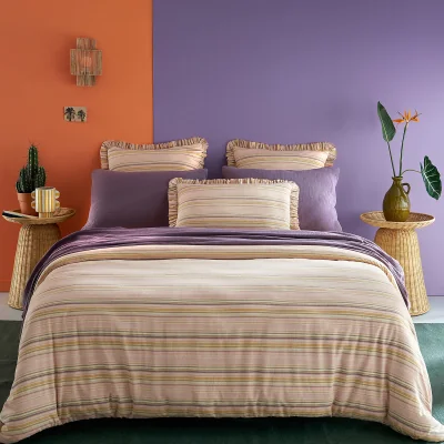 La Redoute Morelia Washed Cotton & Linen Duvet Cover
