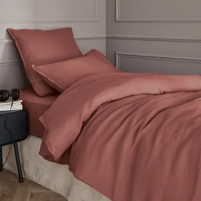La Redoute Elina 100% Washed Linen Duvet Cover