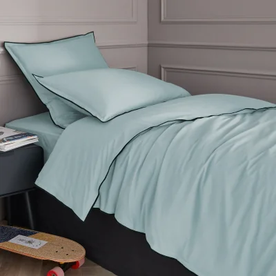 La Redoute 100% Organic Cotton Voile 400 Thread Count Duvet Cover