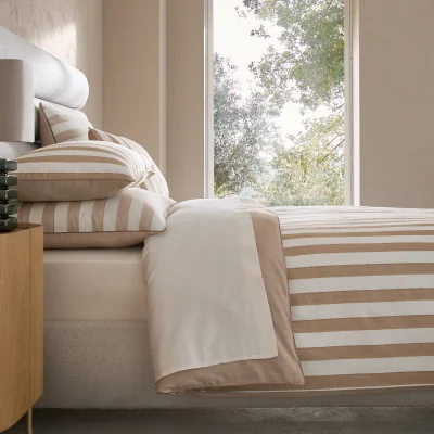 La Redoute Duvet Cover in Cotton Percale, Bleuenna