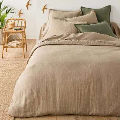 La Redoute Washed Hemp Duvet Cover