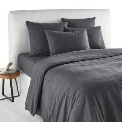 La Redoute Piki 100% Organic Washed Cotton 350 Thread Count Duvet Cover