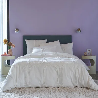 La Redoute Massino Tufted 100% Cotton Duvet Cover