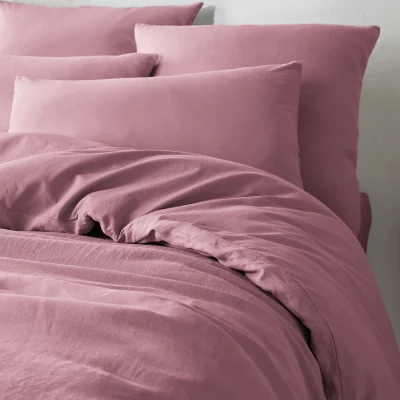 La Redoute Annaba Two-Sided Washed Linen & Cotton Duvet Cover