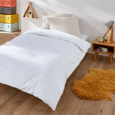 La Redoute Scenario Plain Polycotton Duvet Cover