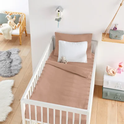 La Redoute Kumla 100%Cotton Muslin Cot Duvet Cover