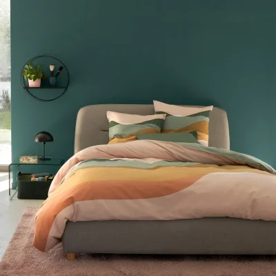 La Redoute Alma Retro 100% Cotton Duvet Cover