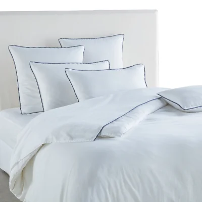 La Redoute Satina Plain Organic Cotton Satin Lyocell 250 Thread Count Duvet Cover
