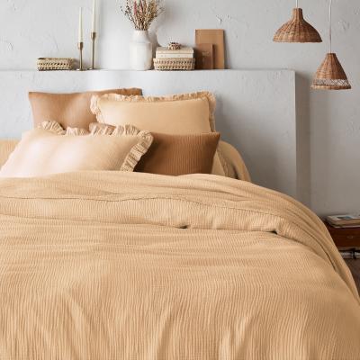 La Redoute Kumla Plain 100% Cotton Muslin Duvet Cover