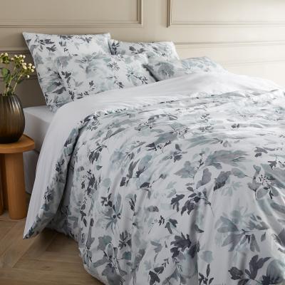 La Redoute Celadona Cotton Percale & Lyocell 200 Thread Count Duvet Cover