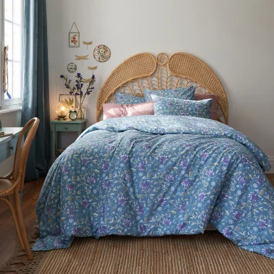 La Redoute Betsy Floral 100% Washed Cotton Duvet Cover