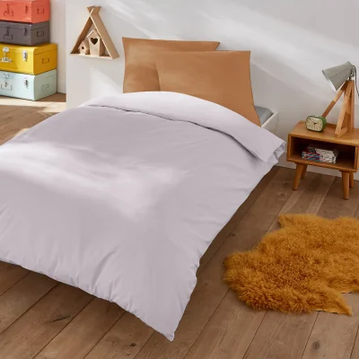 La Redoute Scenario Plain Polycotton Duvet Cover