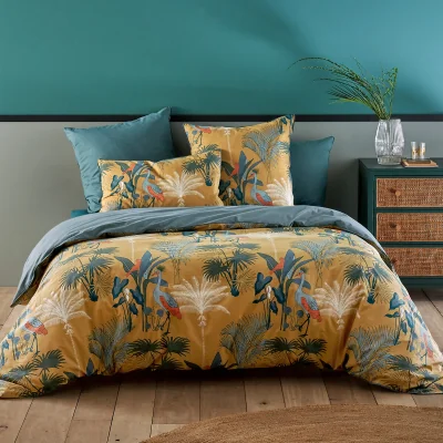 La Redoute Belina Exotic 100% Cotton Duvet Cover