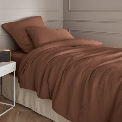 La Redoute Yafa Organic Cotton Muslin 200 Thread Count Duvet Cover