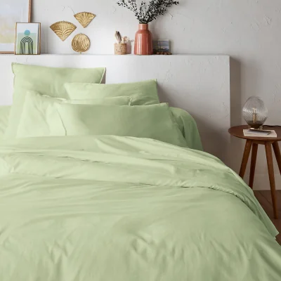 La Redoute Scenario Plain 100% Washed Cotton Duvet Cover