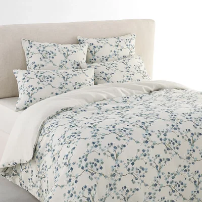 La Redoute Nagoya Floral Organic Cotton & Hemp Duvet Cover