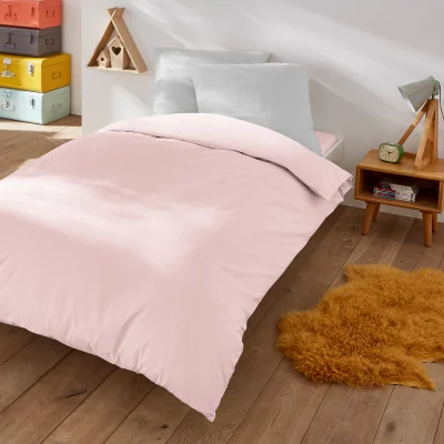 La Redoute Scenario Plain Polycotton Duvet Cover