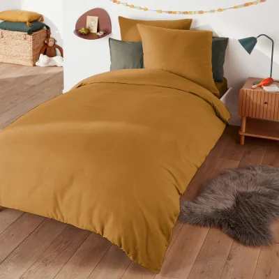 La Redoute Scenario 100% Cotton Flannel Duvet Cover