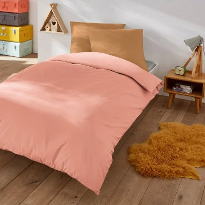 La Redoute Scenario Plain Polycotton Duvet Cover