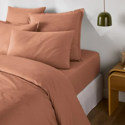 La Redoute Scenario Cotton Percale 200 Thread Count Duvet Cover