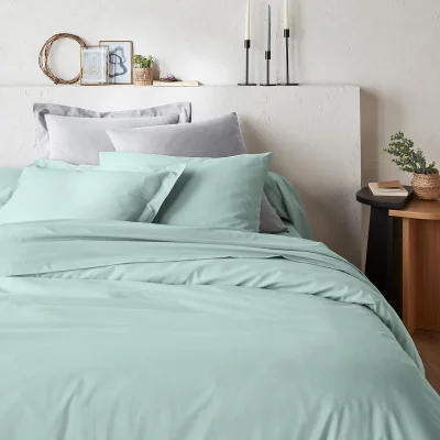 La Redoute Scenario Plain 100% Organic Cotton Duvet Cover