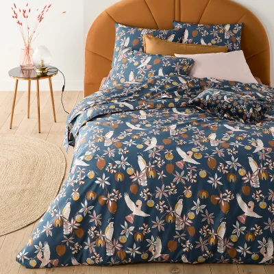 La Redoute Letti 100% Cotton Percale Duvet Cover