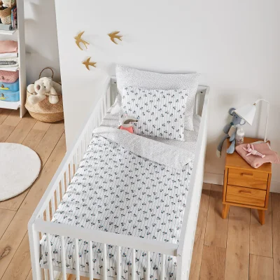 La Redoute Narbonne Floral Cotton Cot Duvet Cover