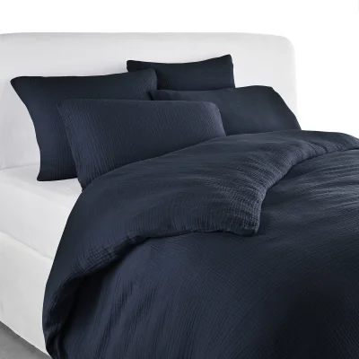 La Redoute Yafa 100% Organic Cotton Muslin 200 Thread Count Duvet Cover