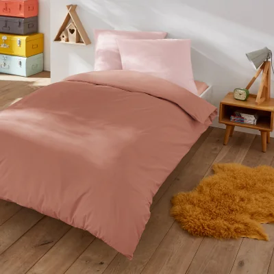 La Redoute Scenario Plain Polycotton Duvet Cover