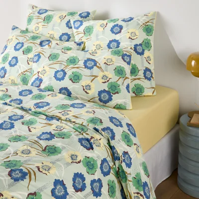La Redoute Mowan Floral Cotton Percale Duvet Cover