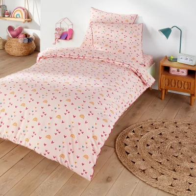 La Redoute After the Rain Rainbow 100% Cotton Duvet Cover