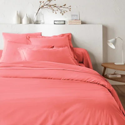 La Redoute Scenario Plain Cotton Duvet Cover