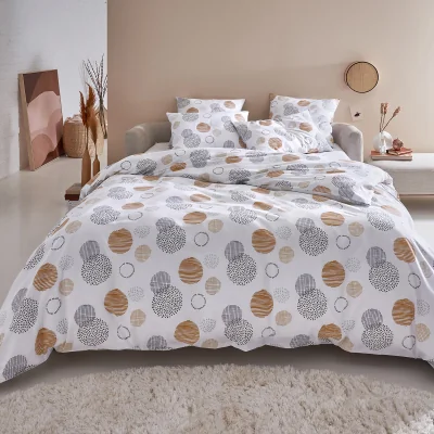 La Redoute Fira Spotted 100% Cotton Duvet Cover