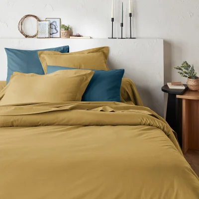 La Redoute Scenario Plain 100% Organic Cotton Duvet Cover
