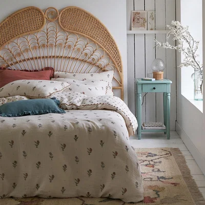 La Redoute Emeline Cotton Muslin Duvet Cover