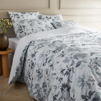 La Redoute Celadona Cotton Percale & Lyocell 200 Thread Count Duvet Cover