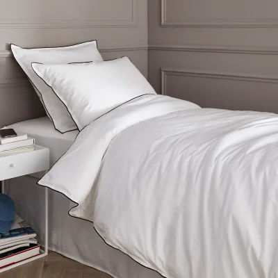 La Redoute 100% Organic Cotton Voile 400 Thread Count Duvet Cover
