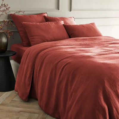 La Redoute Helm 100% Washed Hemp Duvet Cover