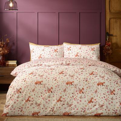 La Redoute Woodland Fox So Soft Reversible Duvet Cover Set