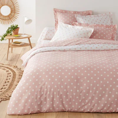La Redoute Clarisse Polka Dot Cotton Duvet Cover