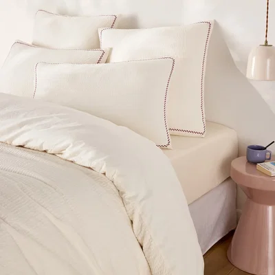 La Redoute Citali Waffle Cotton Duvet Cover