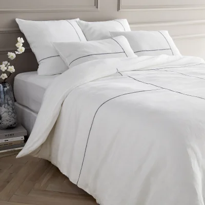 La Redoute Melki 100% Washed Linen Duvet Cover
