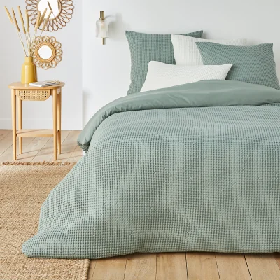 La Redoute Tifli 100% Honeycomb Cotton Duvet Cover