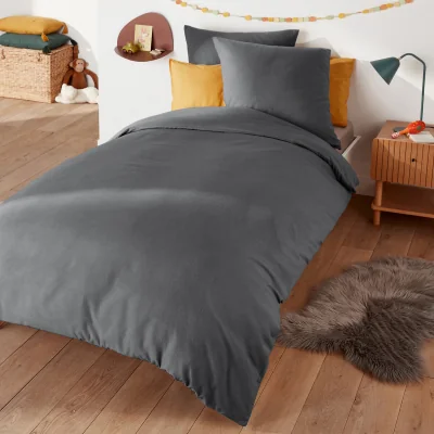 La Redoute Scenario 100% Cotton Flannel Duvet Cover